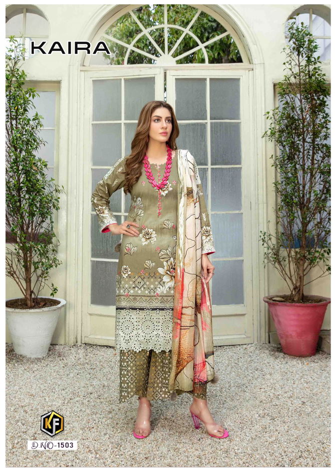 Keval Kaira Vol 15 Karachi Cotton Dress Material Catalog
